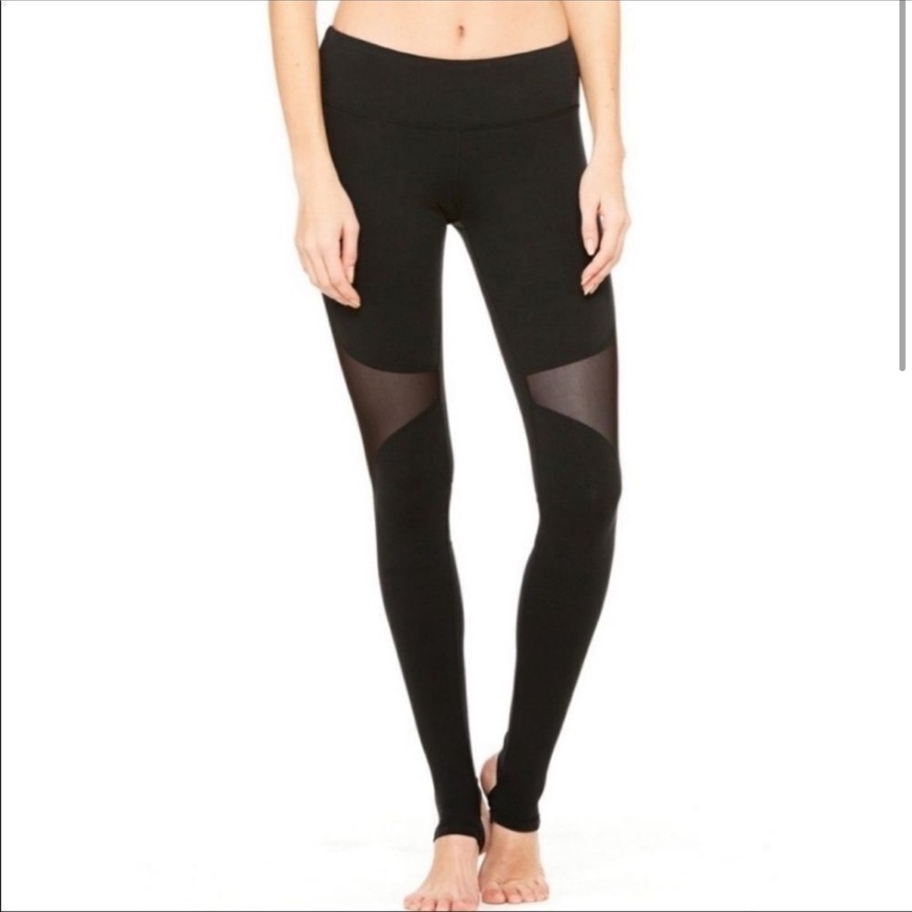 ALO yoga mesh goddess leggings size xs